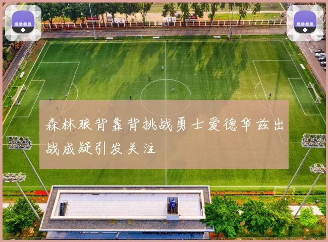 森林狼背靠背挑战勇士爱德华兹出战成疑引发关注